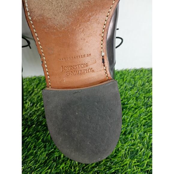 Johnston & Murphy 9 D/B Black Oxford Cap Toe main image 13